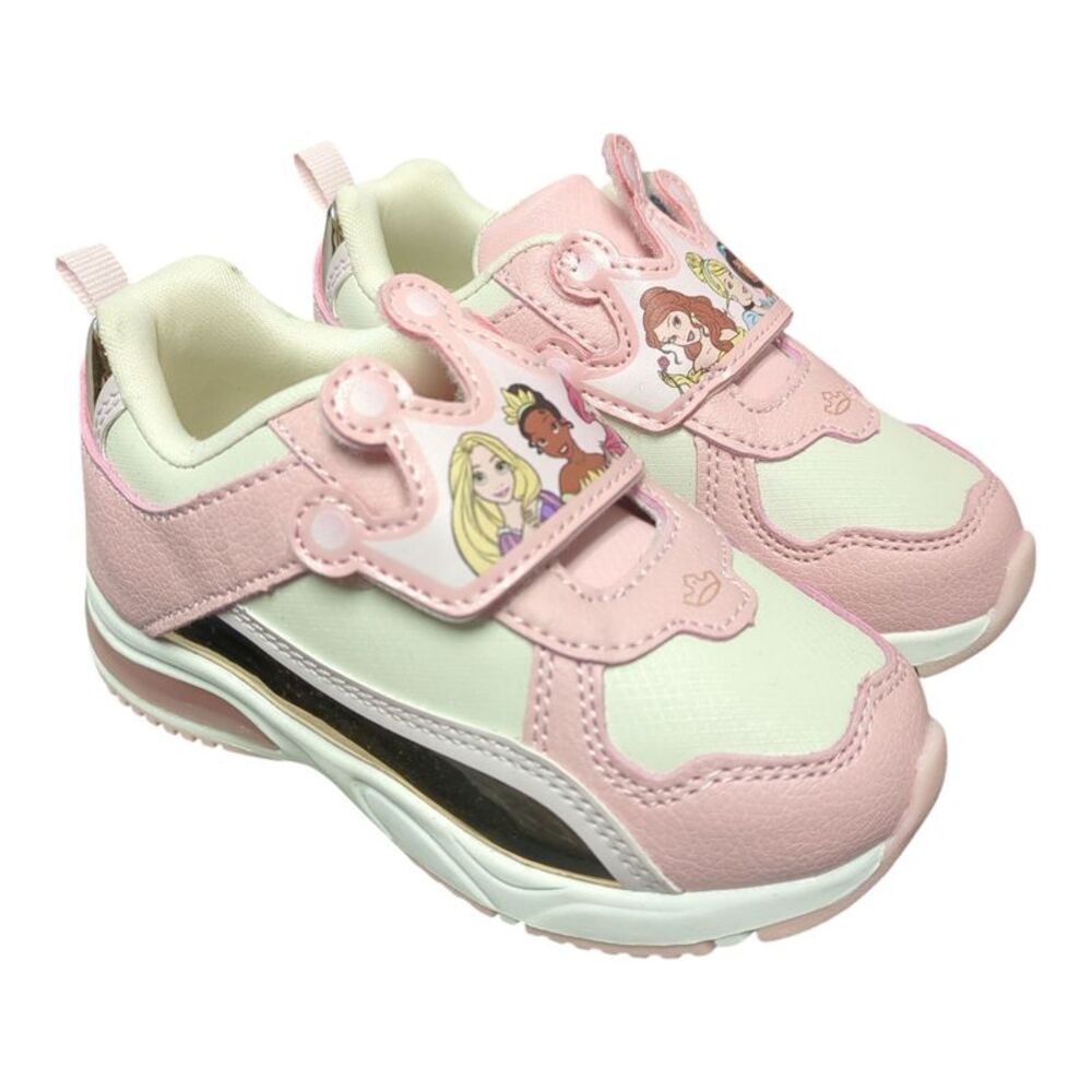 Ground Up Toddler Girls Light-Up Low-Top Athletic Sneaker - Princess